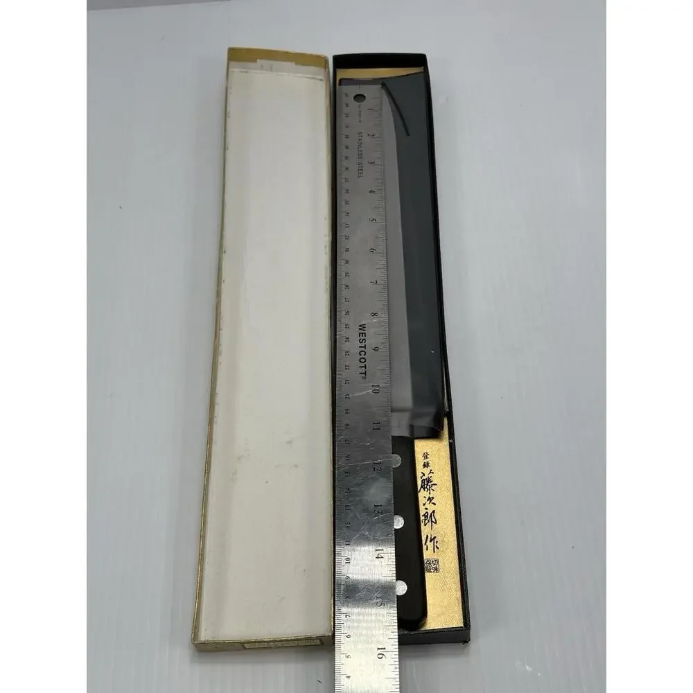 Used Japanese Chefs Knife 15 1/4” Long‎ Tip To Handle End Swedish Steel